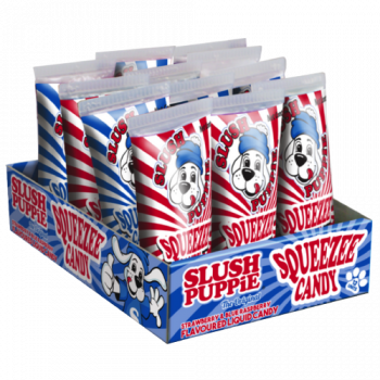 Slush Puppie Squeezee Candy Liquid Candy 60g (Single Tube - Flavours May Vary) 