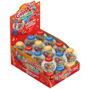 Candy Castle Crew Gumball Machine Assorted Fruit Flavour 35g 