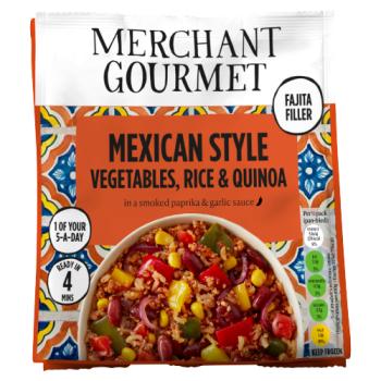 Merchant Gourmet Mexican-Style Vegetables, Rice & Quinoa 400g