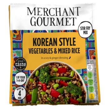 Merchant Gourmet Korean-Style Vegetables & Mixed Rice 400g