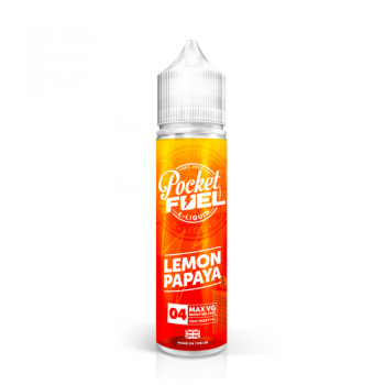 Pocket Fuel Lemon Papaya E-Liquid 0mg 50ml 