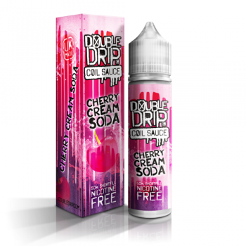 Double Drip Cherry Cream Soda E-Liquid Shortfill 0mg 50ml 