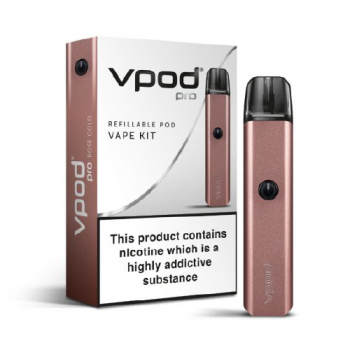 Vpod Pro Refillable Pod Vape Kit Rose Gold 