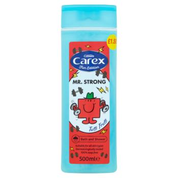 Carex Fun Edition Mr Men & Little Miss Tutti Frutti Body Wash 500ml PMP £1.50