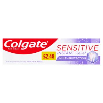 Colgate Sensitive Instant Relief Multi-Protection Fluoride Toothpaste 75ml