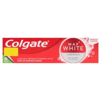 Colgate Flouride Toothpaste Max White Luminous 75ml