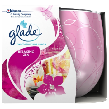Glade Scented Candle Air Freshener Relaxing Zen 120g PM £2.99 