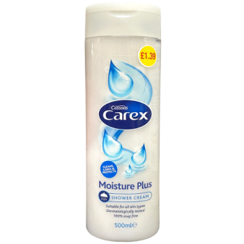 Carex Moisture Plus Shower Cream 500ml PM £1.39 