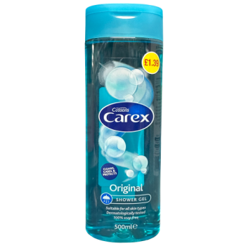 Carex Original Shower Gel 500ml PM £1.39 