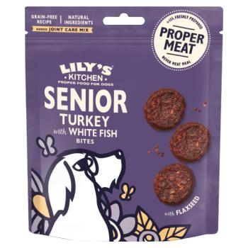 Lily's Kitchen Senior Turkey with White Fish Bites 70g