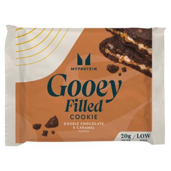 Myprotein Double Chocolate & Caramel Flavour Gooey Filled Cookie 75g