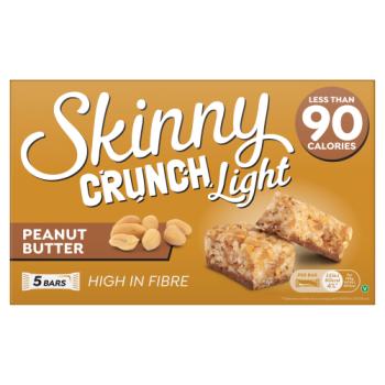 Skinny Crunch Light Peanut Butter Bars 5 x 20g