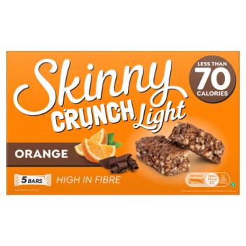 Skinny Crunch Light Chocolate Orange Bars 5 x 20g