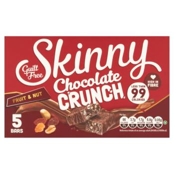 Skinny Chocolate Crunch Fruit & Nut 5 x 24g