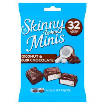 Skinny Whip Minis Coconut & Dark Chocolate 96g