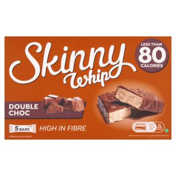 Skinny Whip Double Choc Bars 5 x 20g