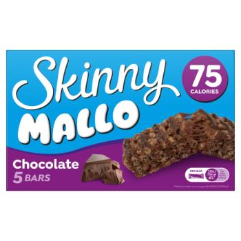 Skinny Mallo Chocolate Bars 5 x 19g