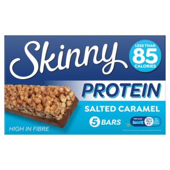 Skinny Protein Salted Caramel Bars 5 x 20g