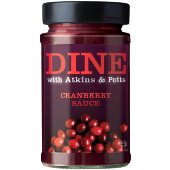 Dine with Atkins & Potts Cranberry Sauce 230g