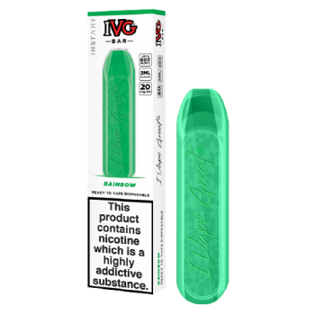 IVG Bar Disposable Vape Rainbow Upto 600 Puffs 