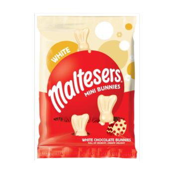 Maltesers White Chocolate Easter Mini Bunnies Bag 58g
