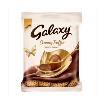 Galaxy Milk Chocolate Truffles Easter Mini Eggs Bag 74g