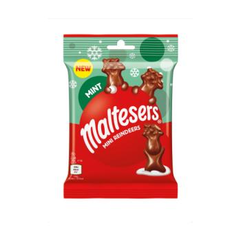 Maltesers Reindeer Chocolate Christmas Mint Mini Treats Bag 59g