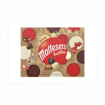 Maltesers Assorted Truffles White, Dark and Milk Chocolate Christmas Advent Calendar 216g