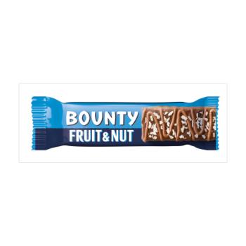 Bounty Fruit & Nut Milk Chocolate Snack Bar 40g
