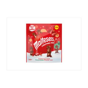 Maltesers Christmas Mix, Mint Chocolate & Milk Chocolate Selection Pouch 240g
