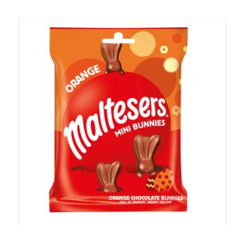 Maltesers Chocolate Orange Mini Bunnies Bag 58g.
