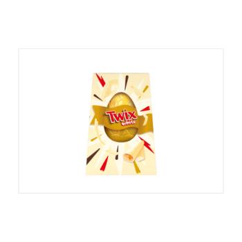 Twix White Chocolate & Caramel Biscuits Extra Large Easter Egg 258g
