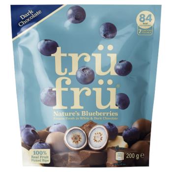 Trü Frü Nature's Blueberries Dark Chocolate 200g