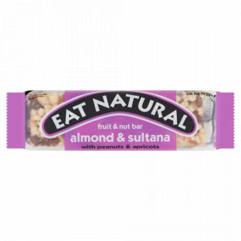 Eat Natural Fruit & Nut Bar Almond & Sultana with Peanuts & Apricots 50g