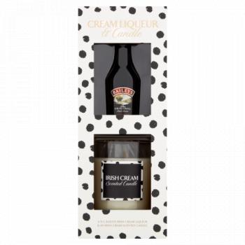Baileys Cream Liqueur & Candle