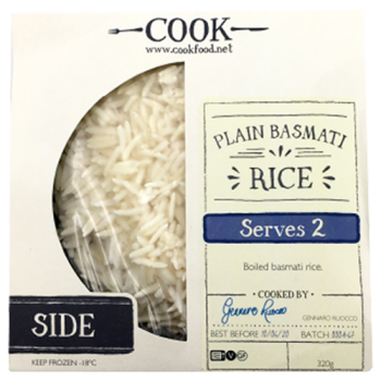 Cook Plain Basmati Rice Serves 2 320g 