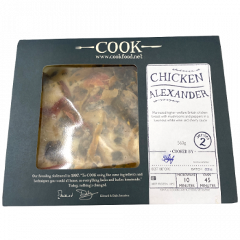 Cook Chicken Alexander Serves 2 560g 
