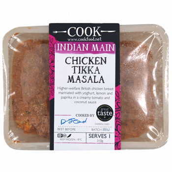 Cook Indian Main Chicken Tikka Masala Serves 1 310g 