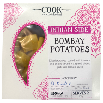 Cook Indian Side Bombay Potatoes Serves 2 200g 