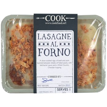Cook Lasagne Al Forno Serves 1 365g 