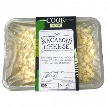 Cook Veggie Macaroni Cheese Serves 1 350g 