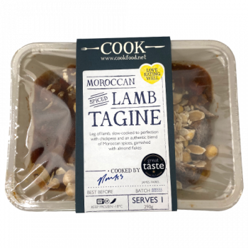 Cook Moroccan Spiced Lamb Tagine Serves 1 290g 