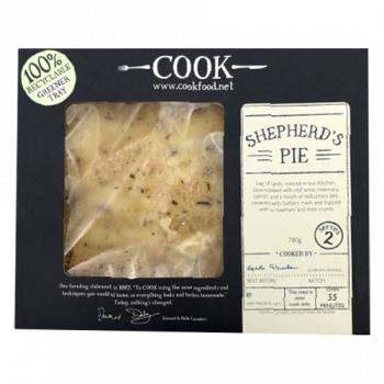 Cook Shepherd's Pie Serves 2 780g
