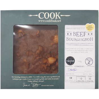 Cook Beef Bourguignon Serves 2 540g 
