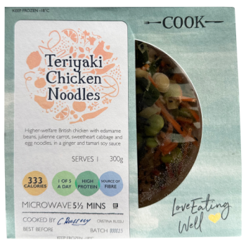 Cook Teriyaki Chicken Noodles Serves 1 300g 