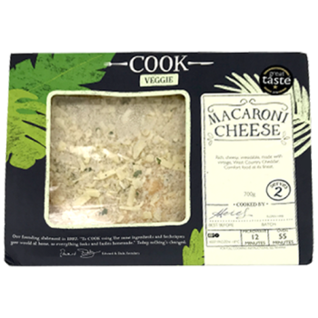 Cook Veggie Macaroni Cheese Serves 2 700g 