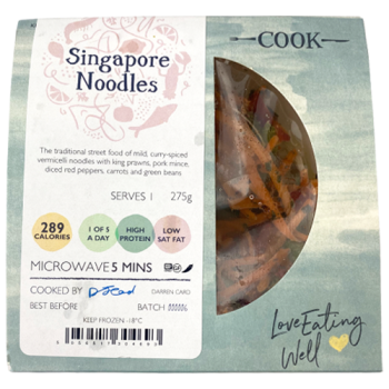 Cook Singapore Noodles Serves 1 275g 
