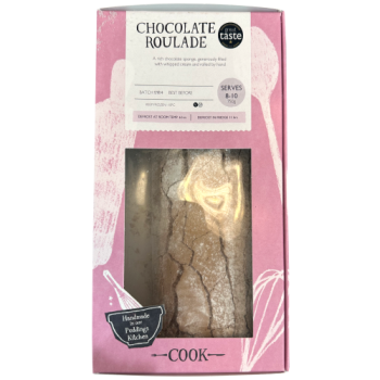 Cook Chocolate Roulade Serves 8-10 750g 