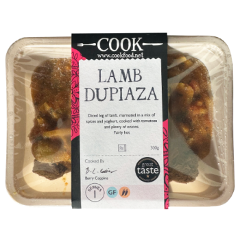 Cook Lamb Dupiaza Serves 1 300g 