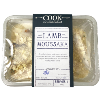 Cook Lamb Moussaka Serves 1 380g 